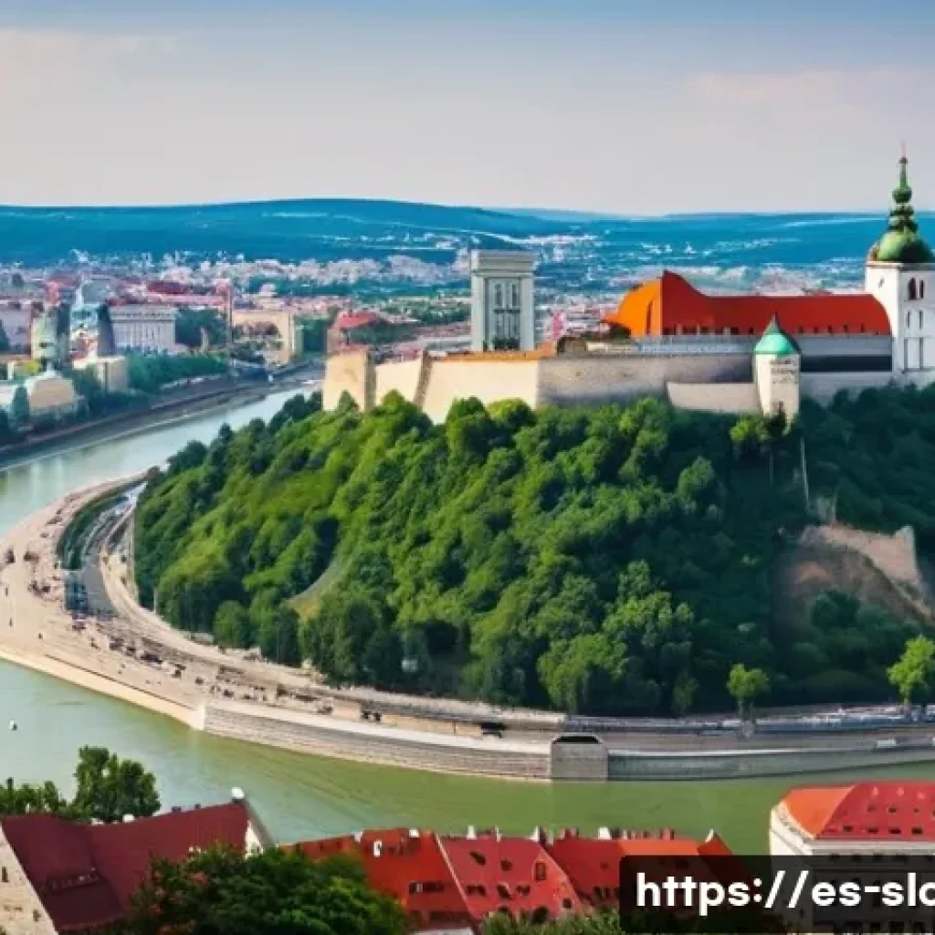 슬로바키아 헝가리 지배 시기 - **Prompt:** "A grand panoramic view of 17th-century Bratislava (then known as Pozsony or Pressburg) ...